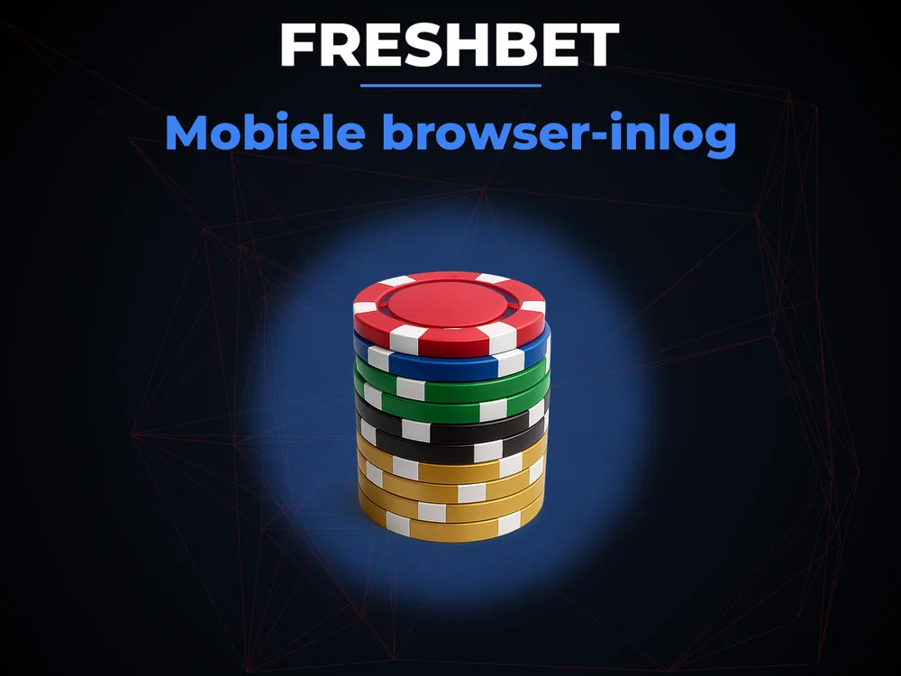 Freshbet - Mobiele browser-inlog